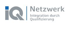 L’immagine mostra il logo della rete IQ integrazione tramite qualifica