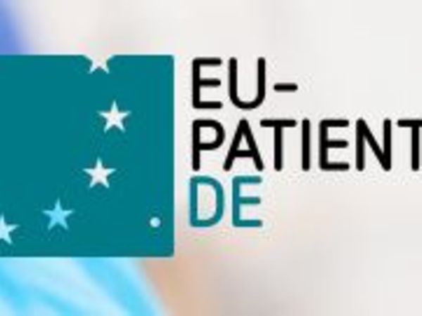 Logotip web stranice www.eu-patienten.de