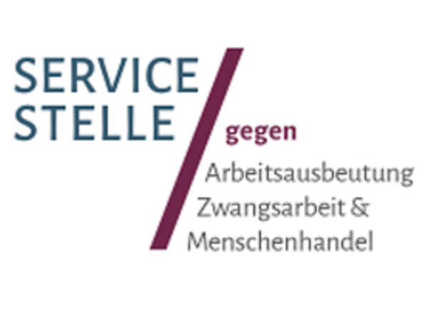 Logo der Servicestelle gegen Arbeitsausbeutung